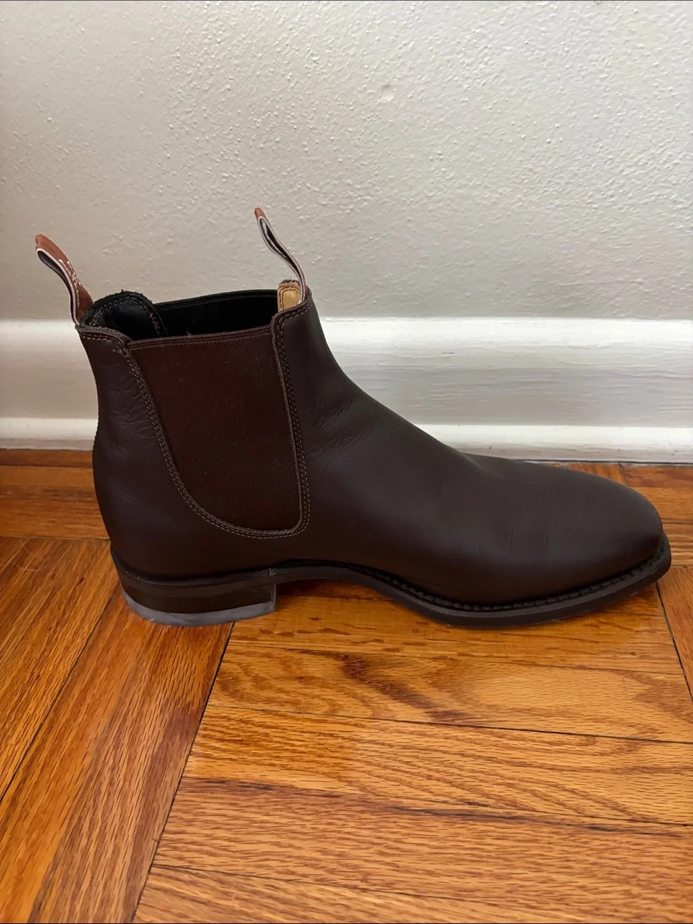 RM Williams Comfort Craftsman mens rubber-soled Chelsea boots - Size 9G